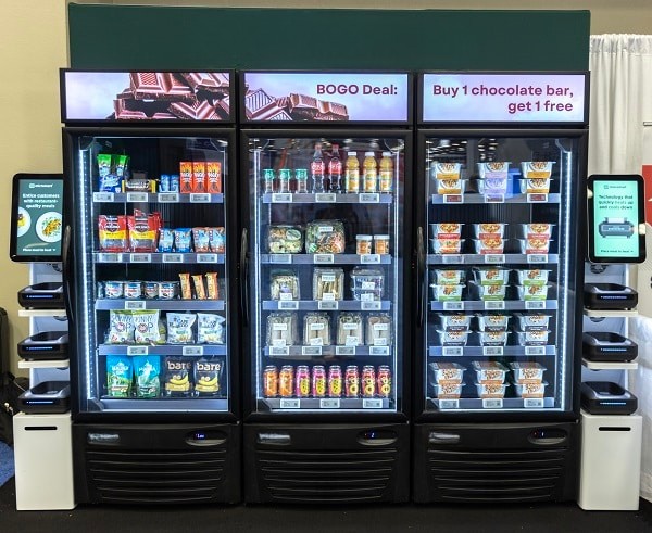 Luxury AI-powered smart vending machine